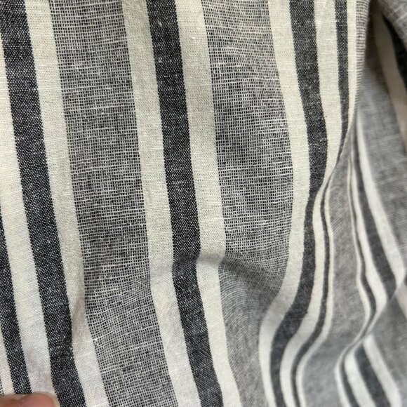 Derek Heart Striped Linen Pants, Size S - Picture 5 of 5